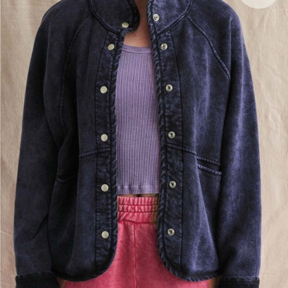 Sundry Street Jacket Mineral Wash Size 1 S Oversized NWOT! - Picture 7 of 9